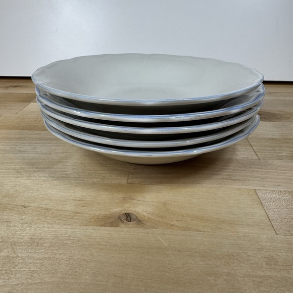 1986 Anchor Hocking  AUNTIE EM 7.75" Set of 5 Coupe Soup Bowls Hallmark Cards - Picture 15 of 16